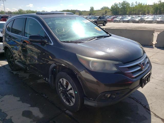 HONDA CR-V EX 2014 with VIN 2HKRM3H56EH565943 - Photo from auction