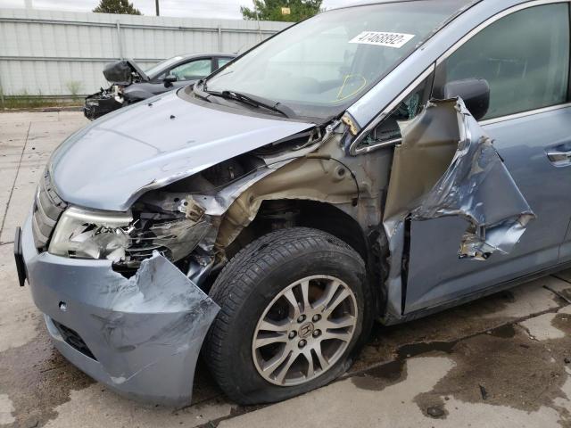 Photo 9 from auction – 2012 HONDA ODYSSEY EX with VIN 5FNRL5H69CB041348
