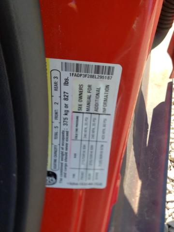 Photo 10 from auction – 2014 FORD FOCUS SE with VIN 1FADP3F28EL295187