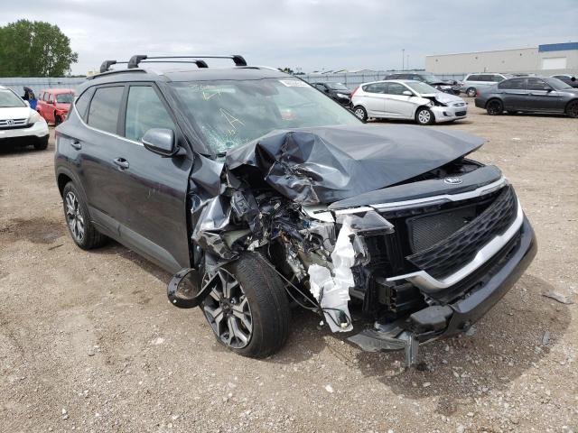 KIA SELTOS EX 2021 with VIN KNDERCAA5M7202155 - Photo from auction