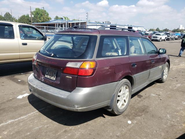 Photo 4 from auction – 2000 SUBARU LEGACY OUT with VIN 4S3BH6758Y6619606