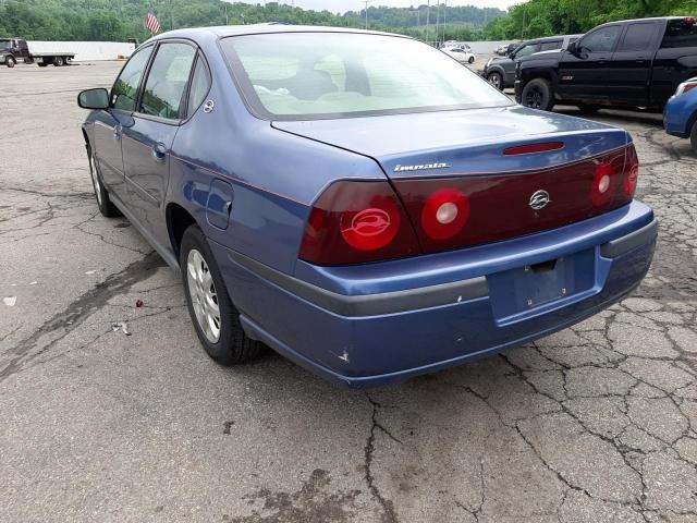 Photo 3 from auction – 2000 CHEVROLET IMPALA with VIN 2G1WF52EXY9264559