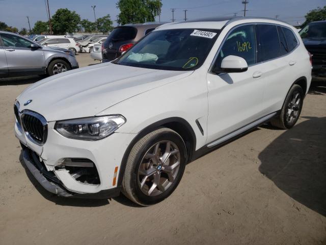 Photo 2 from auction – 2020 BMW X3 SDRIVE3 with VIN 5UXTY3C02L9C98622