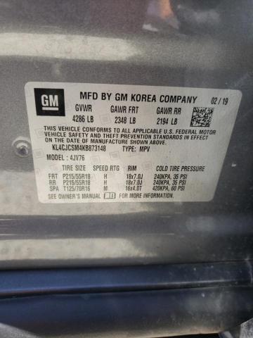Photo 10 from auction – 2019 BUICK ENCORE ESS with VIN KL4CJCSM4KB873148