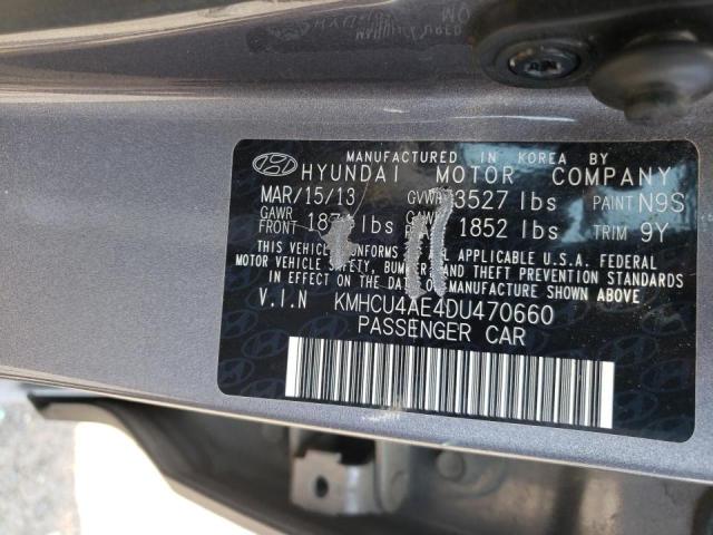 Photo 10 from auction – 2013 HYUNDAI ACCENT with VIN KMHCU4AE4DU470660