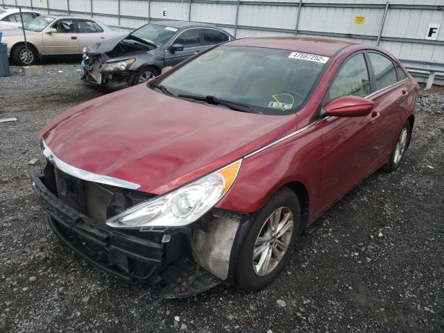 Photo 2 from auction – 2013 HYUNDAI SONATA GLS with VIN 5NPEB4AC4DH800048