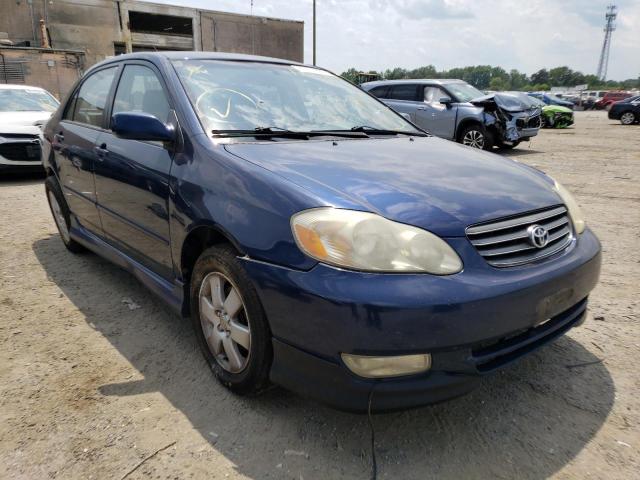 TOYOTA COROLLA 2004 with VIN 2T1BR32E94C245285 - Photo from auction