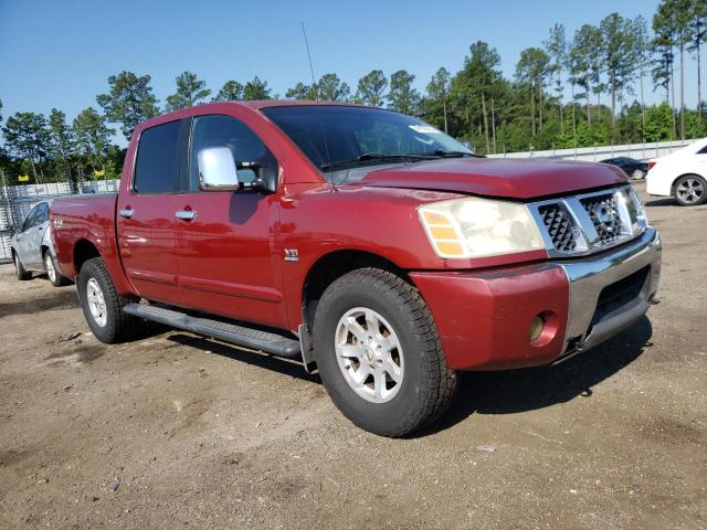 NISSAN TITAN XE 2004 with VIN 1N6AA07B94N537285 - Photo from auction