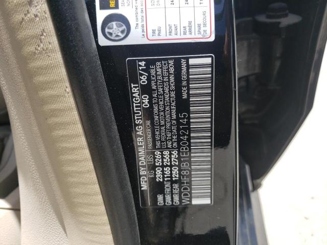 Photo 10 from auction – 2014 MERCEDES-BENZ E 350 4MAT with VIN WDDHF8JB1EB042145