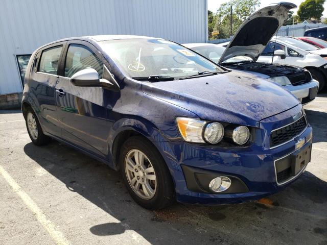 CHEVROLET SONIC LT 2012 with VIN 1G1JC6SB5C4210340 - Photo from auction
