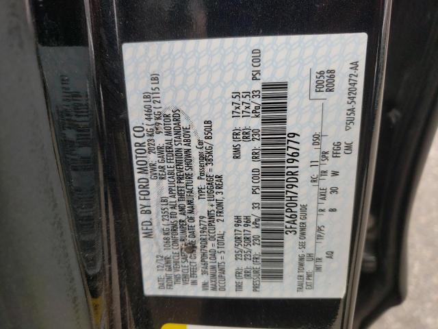 Photo 10 from auction – 2013 FORD FUSION SE with VIN 3FA6P0H79DR196779
