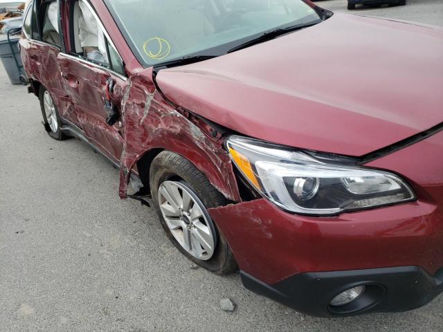 Photo 9 from auction – 2017 SUBARU OUTBACK 2. with VIN 4S4BSAHC3H3268912