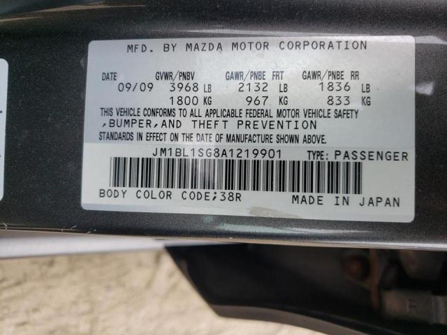 Photo 10 from auction – 2010 MAZDA 3 I with VIN JM1BL1SG8A1219901