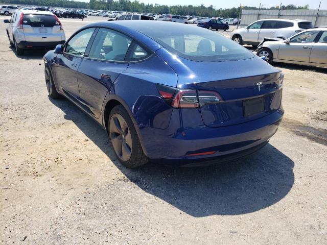 Photo 3 from auction – 2020 TESLA MODEL 3 with VIN 5YJ3E1EA7LF783930