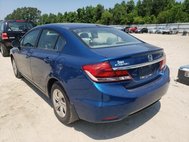 Photo 3 from auction – 2013 HONDA CIVIC LX with VIN 2HGFB2F54DH560965