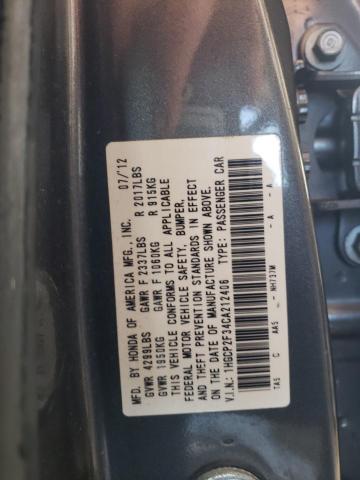 Photo 10 from auction – 2012 HONDA ACCORD with VIN 1HGCP2F34CA212406