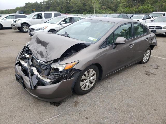 Photo 2 from auction – 2012 HONDA CIVIC LX with VIN 2HGFB2F51CH579519