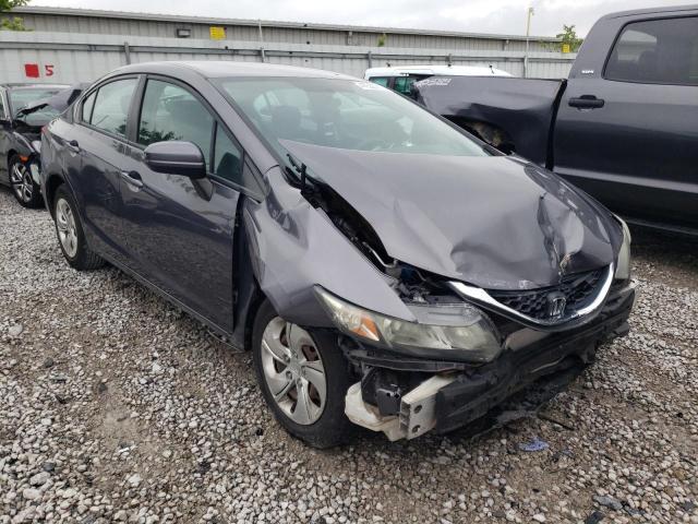 HONDA CIVIC LX 2014 with VIN 19XFB2F59EE015775 - Photo from auction