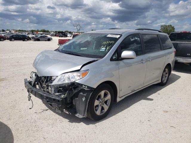 Photo 2 from auction – 2020 TOYOTA SIENNA LE with VIN 5TDKZ3DC2LS050274