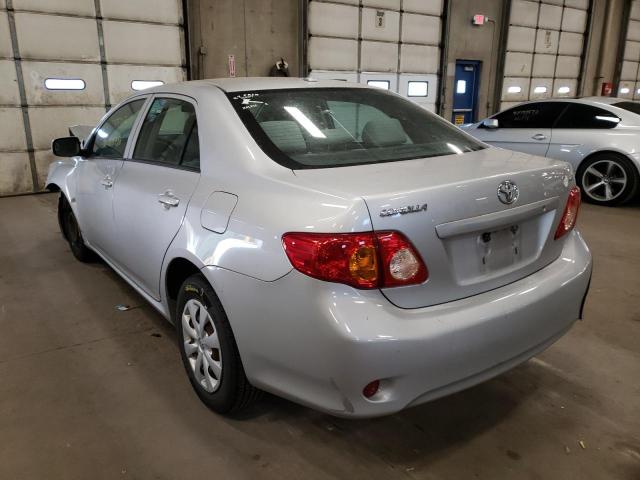 Photo 3 from auction – 2009 TOYOTA COROLLA BA with VIN 1NXBU40E79Z138197