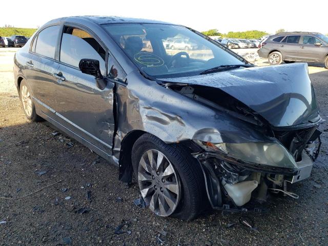HONDA CIVIC EX 2009 with VIN 19XFA16809E017945 - Photo from auction