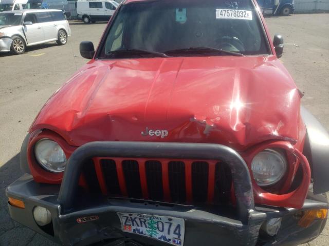 Photo 7 from auction – 2002 JEEP LIBERTY SP with VIN 1J4GL48K02W169576