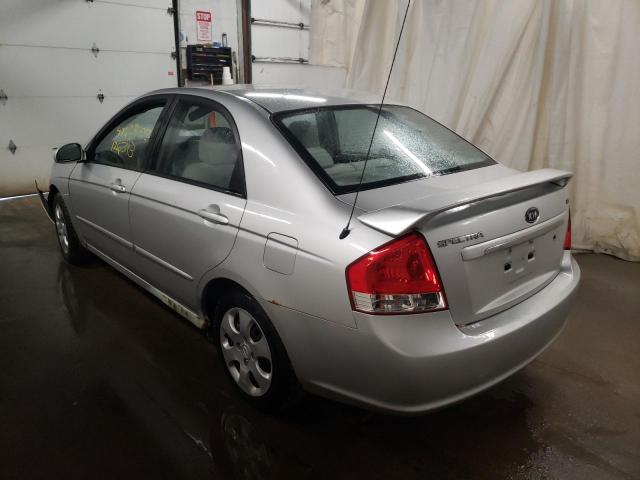 Photo 3 from auction – 2008 KIA SPECTRA EX with VIN KNAFE122485534064