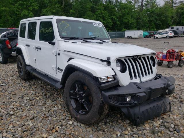 Photo 1 from auction – 2021 JEEP WRANGLER U with VIN 1C4HJXEG7MW741585