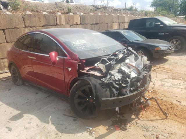 TESLA MODEL X 2017 with VIN 5YJXCDE28HF059138 - Photo from auction