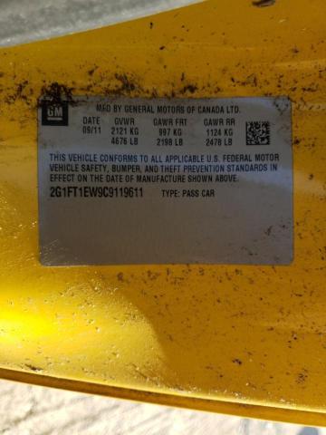 Photo 10 from auction – 2012 CHEVROLET CAMARO 2SS with VIN 2G1FT1EW9C9119611