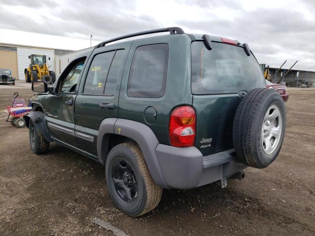 Photo 3 from auction – 2002 JEEP LIBERTY SP with VIN 1J4GL48K82W319577