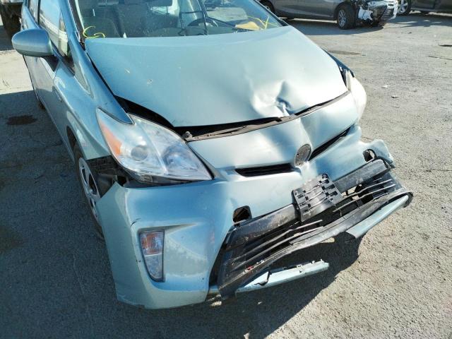 Photo 9 from auction – 2012 TOYOTA PRIUS with VIN JTDKN3DU3C1608909