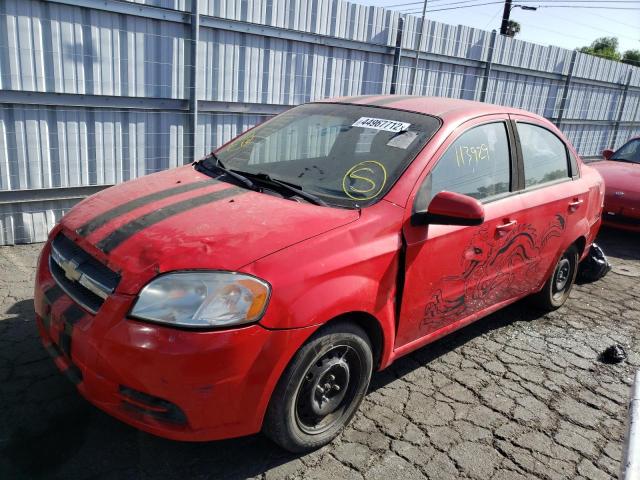 Photo 2 from auction – 2009 CHEVROLET AVEO LS with VIN KL1TD56EX9B323112