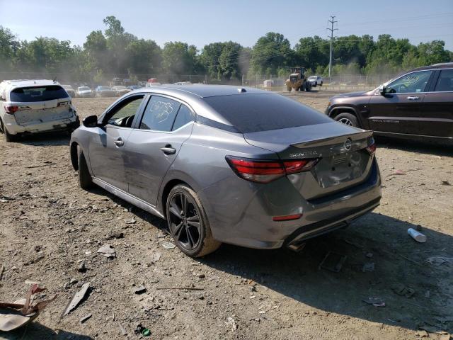 Photo 3 from auction – 2020 NISSAN SENTRA SR with VIN 3N1AB8DV3LY257640