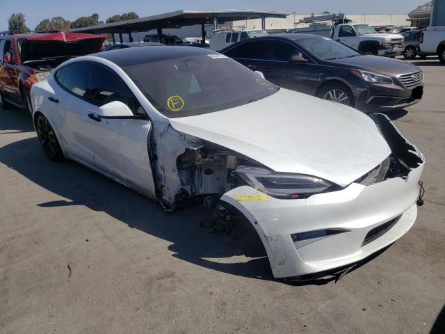 TESLA MODEL S 2021 with VIN 5YJSA1E69MF446938 - Photo from auction