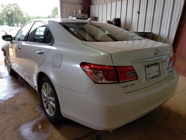 Photo 3 from auction – 2010 LEXUS ES 350 with VIN JTHBK1EG3A2364612
