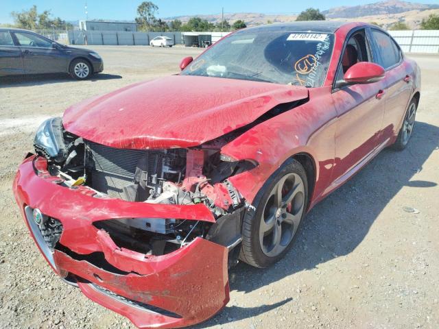 Photo 2 from auction – 2018 ALFA ROMEO GIULIA with VIN ZARFAEBN8J7575006