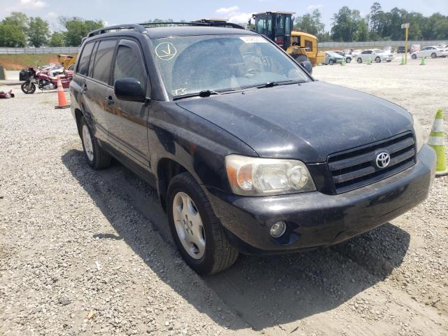 TOYOTA HIGHLANDER 2006 with VIN JTEEP21A160167086 - Photo from auction