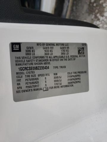 Photo 10 from auction – 2011 CHEVROLET SILVERADO with VIN 1GCRCSE09BZ235434
