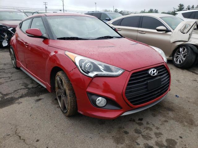 HYUNDAI VELOSTER 2013 with VIN KMHTC6AE1DU095843 - Photo from auction