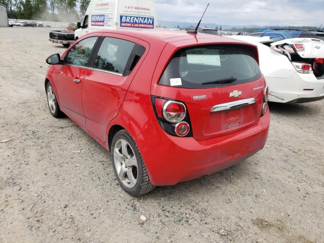 Photo 3 from auction – 2012 CHEVROLET SONIC LTZ with VIN 1G1JE6SH4C4129344