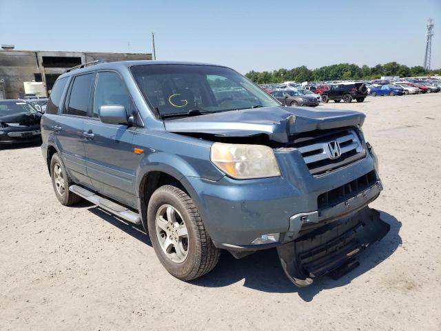 HONDA PILOT EX 2007 with VIN 5FNYF18477B009546 - Photo from auction