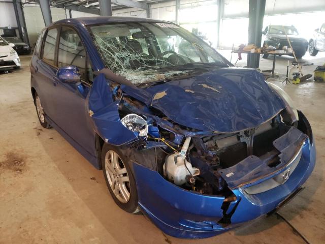 HONDA FIT S 2007 with VIN JHMGD38647S035232 - Photo from auction