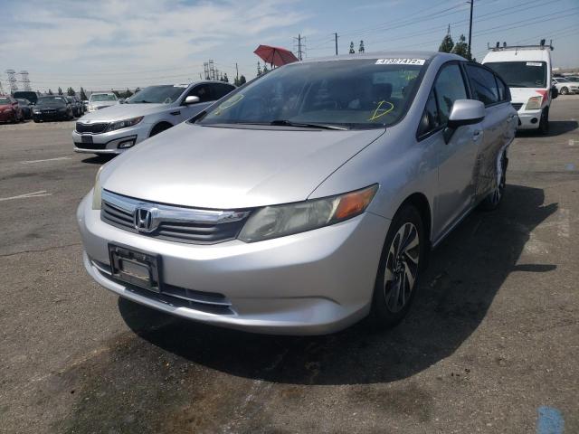 Photo 2 from auction – 2012 HONDA CIVIC LX with VIN 19XFB2F52CE105962