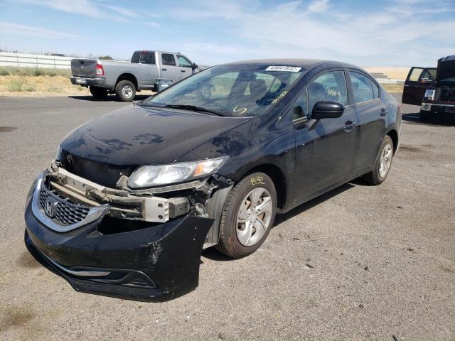 Photo 2 from auction – 2015 HONDA CIVIC LX with VIN 19XFB2F55FE295759