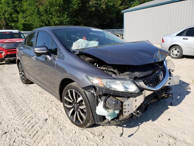 HONDA CIVIC EXL 2014 with VIN 2HGFB2F91EH521951 - Photo from auction