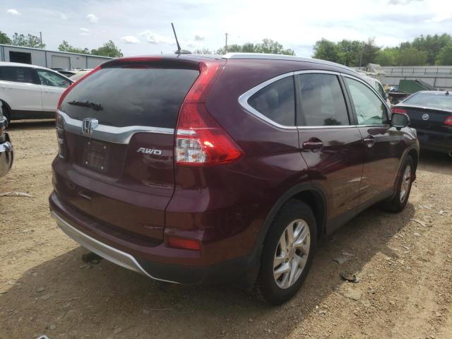 Photo 4 from auction – 2015 HONDA CR-V EXL with VIN 5J6RM4H72FL014763