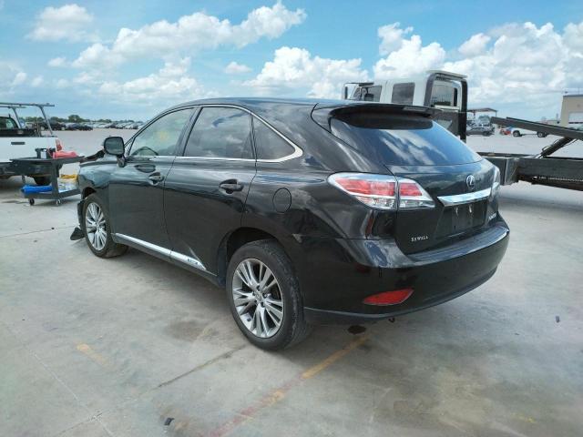 Photo 3 from auction – 2013 LEXUS RX 450 with VIN JTJZB1BA3D2412093