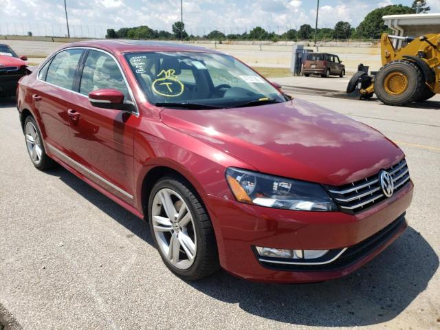 VOLKSWAGEN PASSAT SE 2015 with VIN 1VWBV7A38FC076419 - Photo from auction
