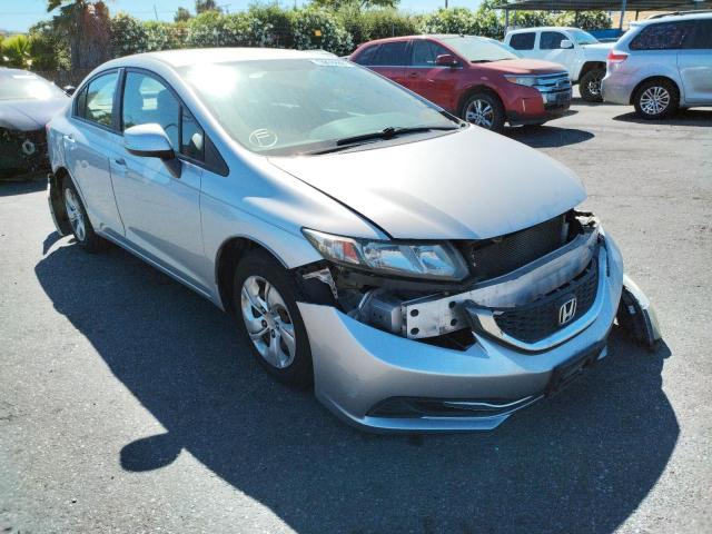 HONDA CIVIC LX 2013 with VIN 19XFB2F53DE034417 - Photo from auction